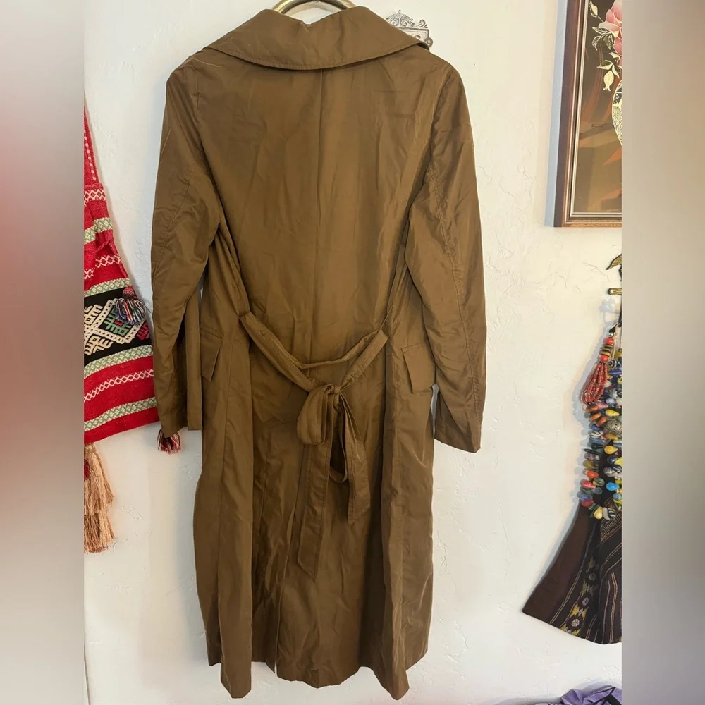 ZARA TRENCH COAT SMALL EUC - Picture 6 of 7